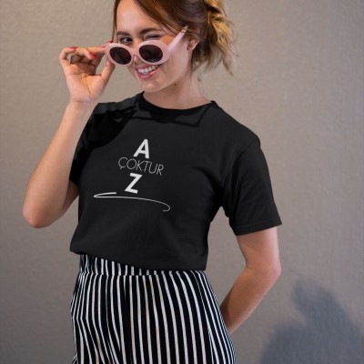 Unisex Erkek/Kadın Özel Baskılı Modern Fit %100 Pamuk Bisiklet Yaka T-Shirt