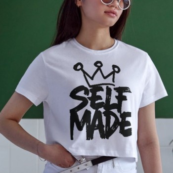 Unisex Oversize 24/1 Penye DTF Baskılı Tişört - DTF110