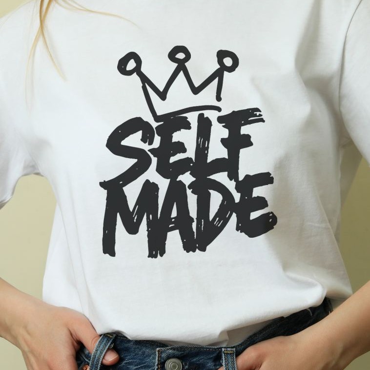 Unisex Oversize 24/1 Penye DTF Baskılı Tişört - DTF110
