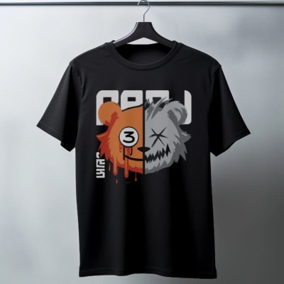 Unisex Oversize 24/1 Penye DTF Baskılı Tişört - DTF114