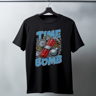 Unisex Oversize 24/1 Penye DTF Baskılı Tişört - DTF115