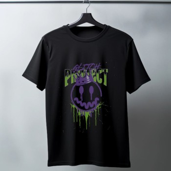 Unisex Oversize 24/1 Penye DTF Baskılı Tişört - DTF121