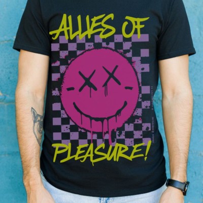 Unisex Oversize 24/1 Penye DTF Baskılı Tişört - DTF123