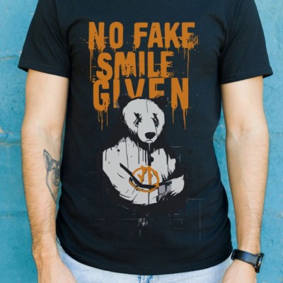 Unisex Oversize 24/1 Penye DTF Baskılı Tişört - DTF124
