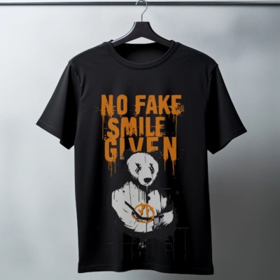 Unisex Oversize 24/1 Penye DTF Baskılı Tişört - DTF124