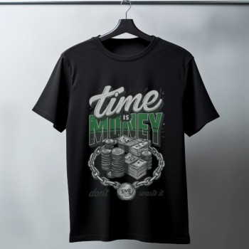 Unisex Oversize 24/1 Penye DTF Baskılı Tişört - DTF133