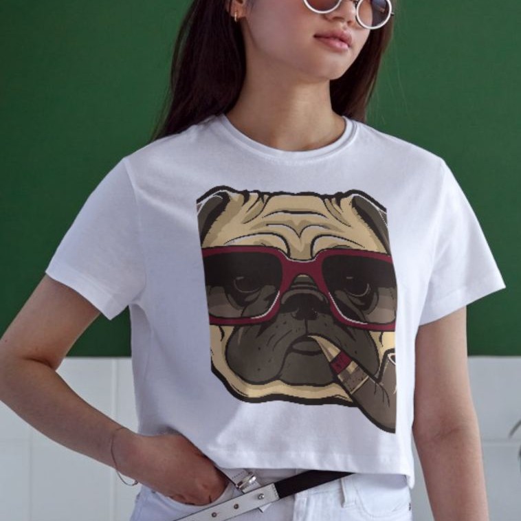 Unisex Oversize 24/1 Penye DTF Baskılı Tişört - DTF145