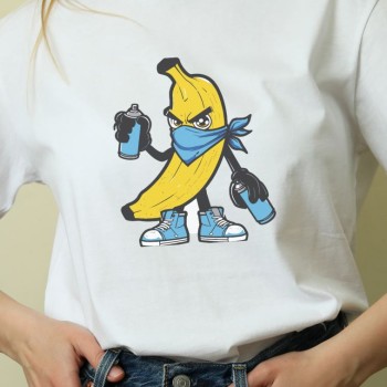 Unisex Oversize 24/1 Penye DTF Baskılı Tişört - DTF147