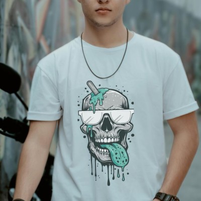 Unisex Oversize 24/1 Penye DTF Baskılı Tişört - DTF150
