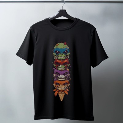 Unisex Oversize 24/1 Penye DTF Baskılı Tişört - DTF151