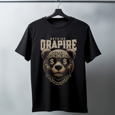 Unisex Oversize 24/1 Penye DTF Baskılı Tişört - DTF160
