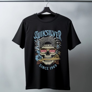Unisex Oversize 24/1 Penye DTF Baskılı Tişört - DTF163