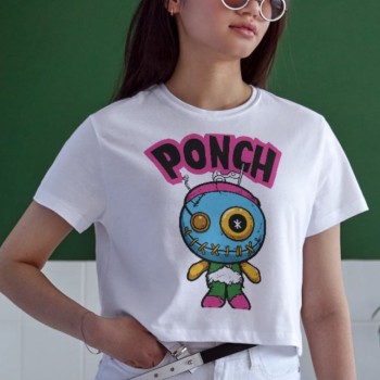 Unisex Oversize 24/1 Penye DTF Baskılı Tişört - DTF167