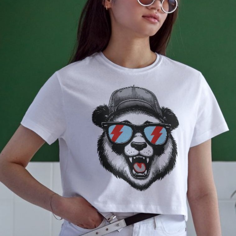 Unisex Oversize 24/1 Penye DTF Baskılı Tişört - DTF171