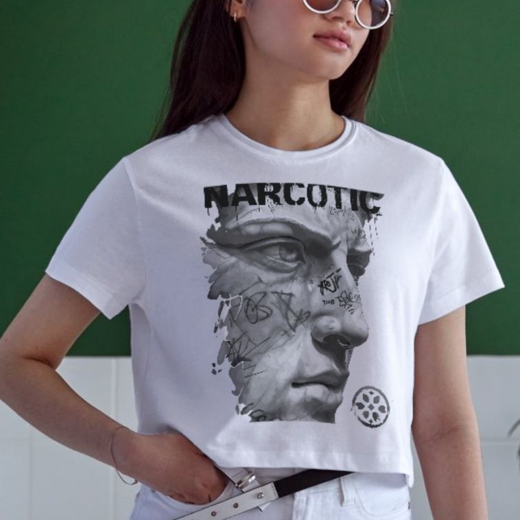 Unisex Oversize 24/1 Penye DTF Baskılı Tişört - DTF172
