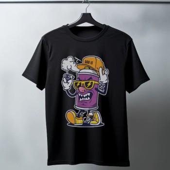Unisex Oversize 24/1 Penye DTF Baskılı Tişört - DTF183