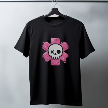 Unisex Oversize 24/1 Penye DTF Baskılı Tişört - DTF185