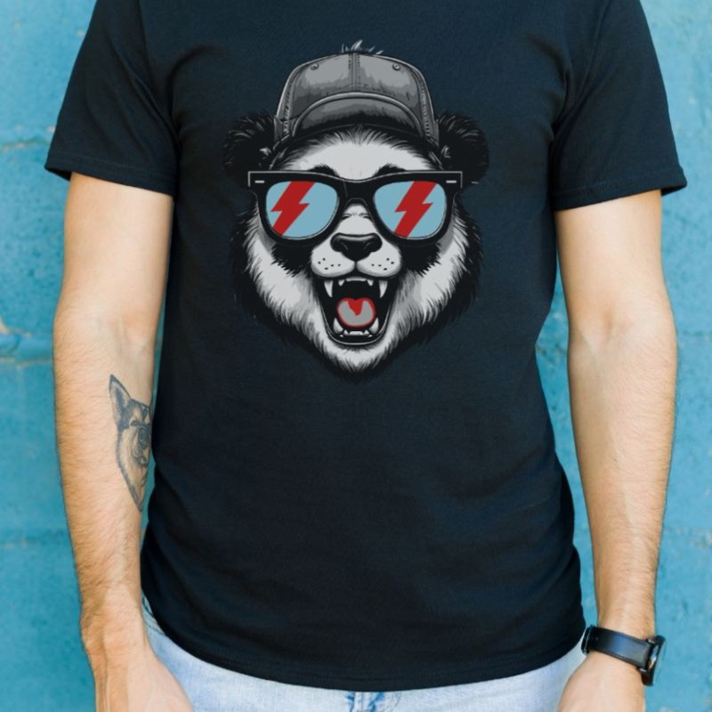Unisex Oversize 24/1 Penye DTF Baskılı Tişört - DTF194