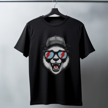 Unisex Oversize 24/1 Penye DTF Baskılı Tişört - DTF194