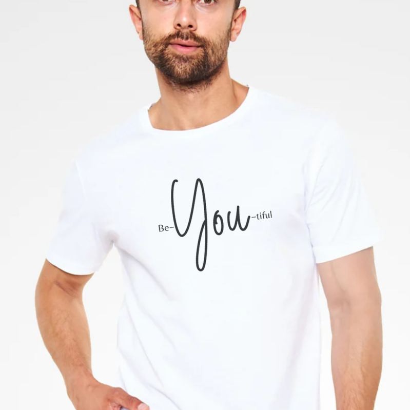 Unisex Oversize 24/1 Penye DTF Baskılı Tişört - DTF203