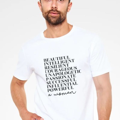 Unisex Oversize 24/1 Penye DTF Baskılı Tişört - DTF205