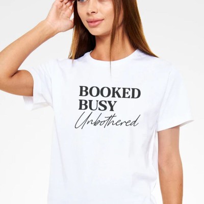 Unisex Oversize 24/1 Penye DTF Baskılı Tişört - DTF208