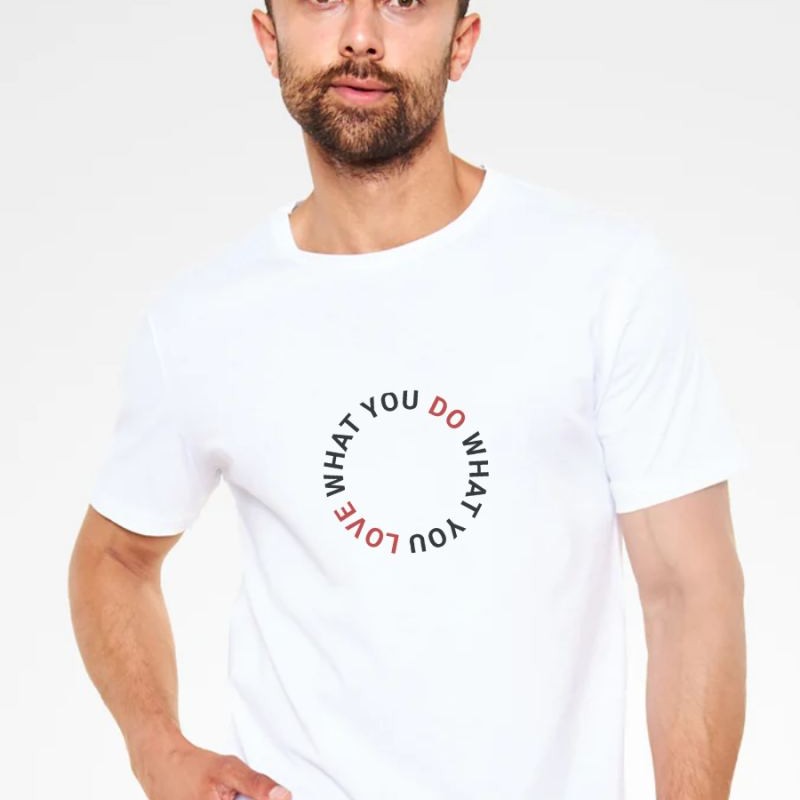 Unisex Oversize 24/1 Penye DTF Baskılı Tişört - DTF220