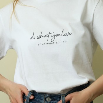 Unisex Oversize 24/1 Penye DTF Baskılı Tişört - DTF222