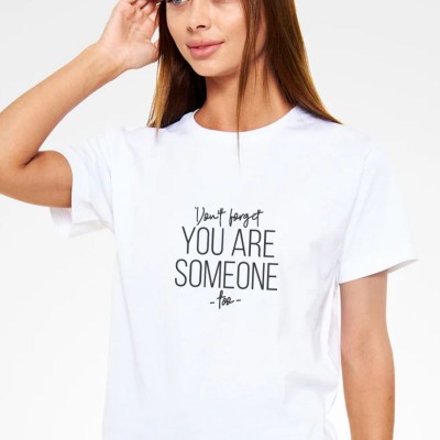 Unisex Oversize 24/1 Penye DTF Baskılı Tişört - DTF223