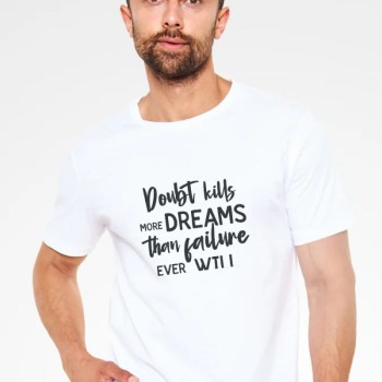 Unisex Oversize 24/1 Penye DTF Baskılı Tişört - DTF224