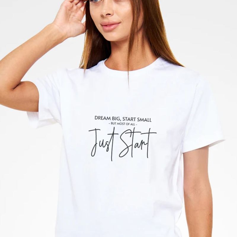 Unisex Oversize 24/1 Penye DTF Baskılı Tişört - DTF225