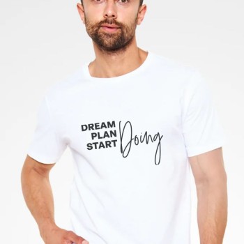 Unisex Oversize 24/1 Penye DTF Baskılı Tişört - DTF226