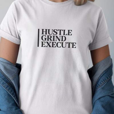 Unisex Oversize 24/1 Penye DTF Baskılı Tişört - DTF238