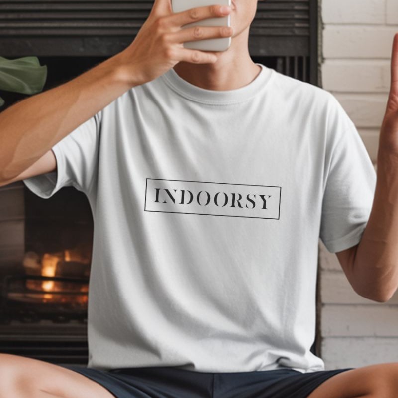 Unisex Oversize 24/1 Penye DTF Baskılı Tişört - DTF241