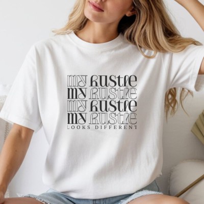 Unisex Oversize 24/1 Penye DTF Baskılı Tişört - DTF251