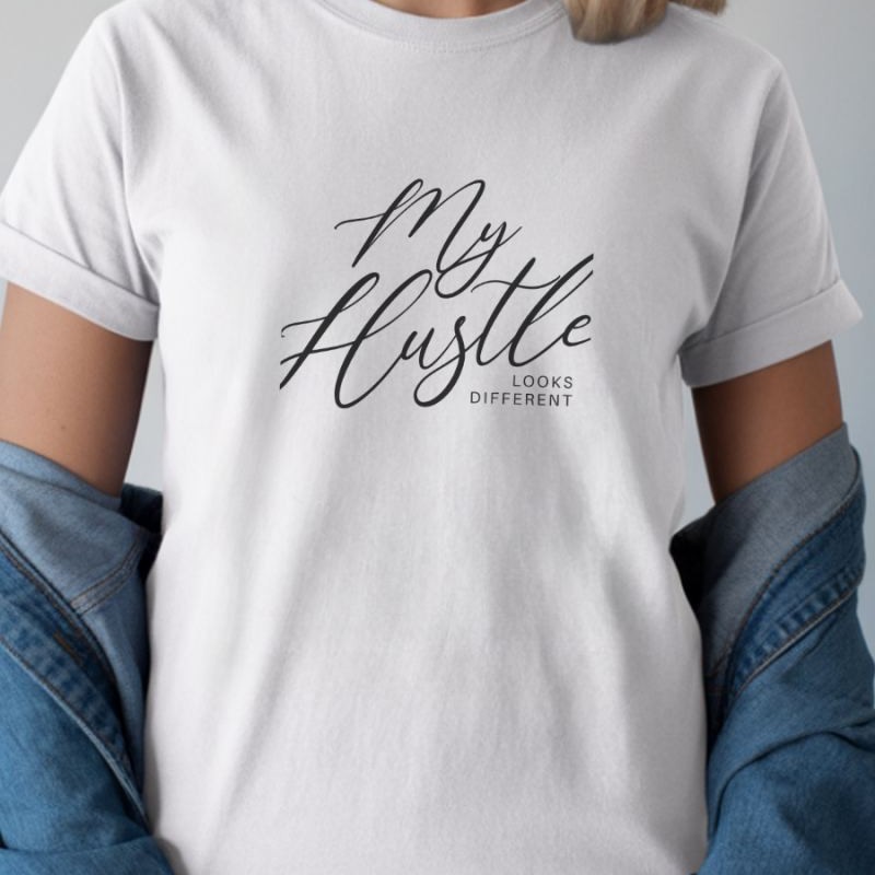Unisex Oversize 24/1 Penye DTF Baskılı Tişört - DTF252