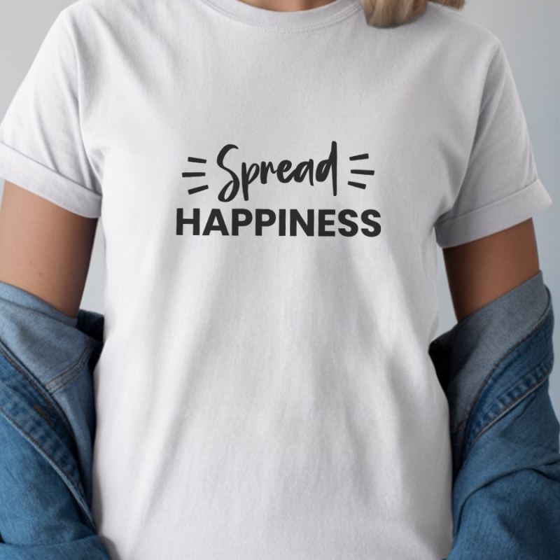 Unisex Oversize 24/1 Penye DTF Baskılı Tişört - DTF266