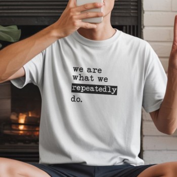 Unisex Oversize 24/1 Penye DTF Baskılı Tişört - DTF274