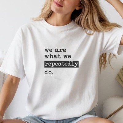 Unisex Oversize 24/1 Penye DTF Baskılı Tişört - DTF274