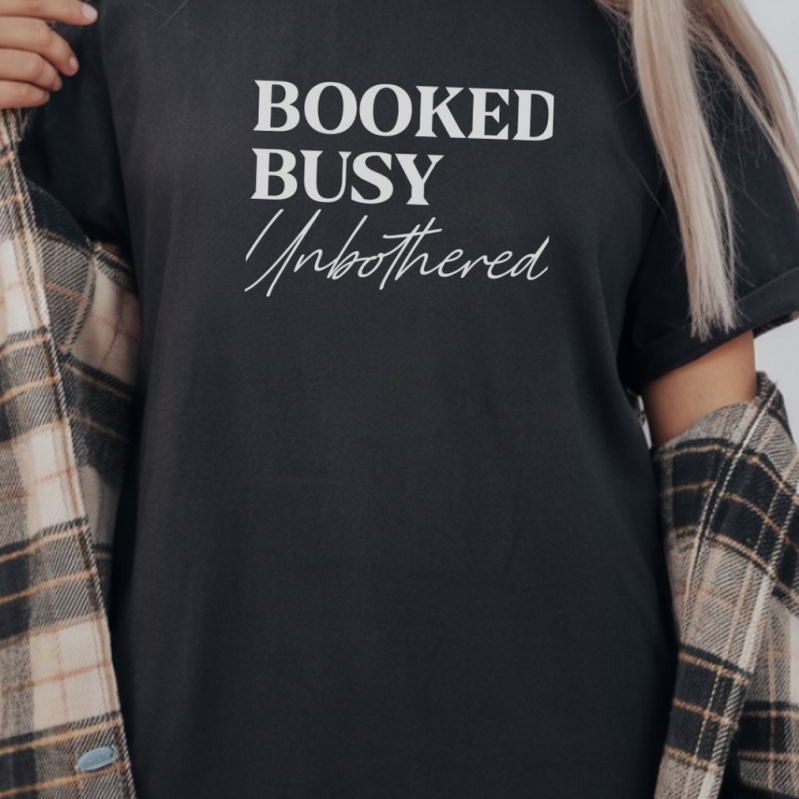 Unisex Oversize 24/1 Penye DTF Baskılı Tişört - DTF281