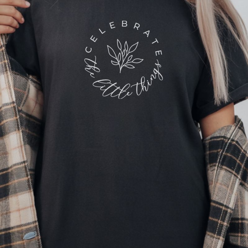 Unisex Oversize 24/1 Penye DTF Baskılı Tişört - DTF282