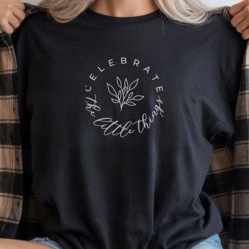 Unisex Oversize 24/1 Penye DTF Baskılı Tişört - DTF282