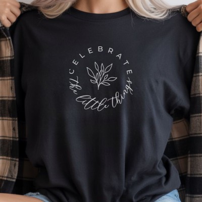 Unisex Oversize 24/1 Penye DTF Baskılı Tişört - DTF282