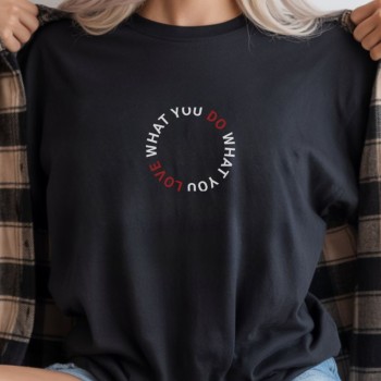 Unisex Oversize 24/1 Penye DTF Baskılı Tişört - DTF289