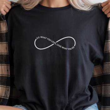 Unisex Oversize 24/1 Penye DTF Baskılı Tişört - DTF290