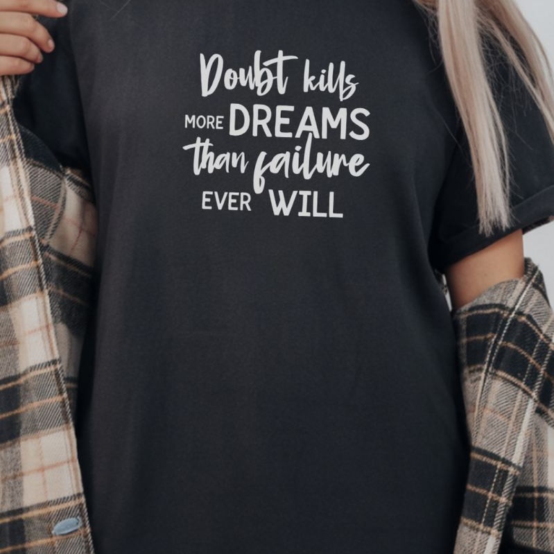 Unisex Oversize 24/1 Penye DTF Baskılı Tişört - DTF291
