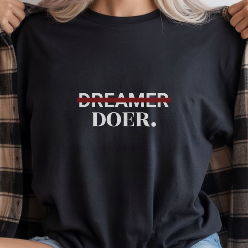Unisex Oversize 24/1 Penye DTF Baskılı Tişört - DTF293