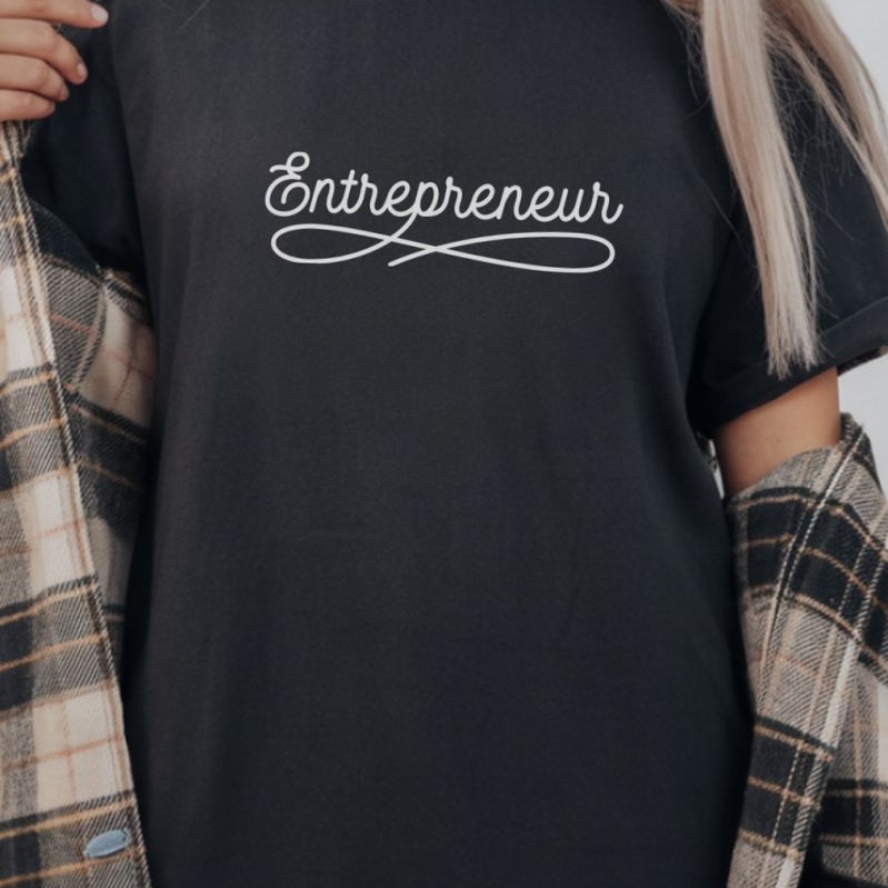 Unisex Oversize 24/1 Penye DTF Baskılı Tişört - DTF298