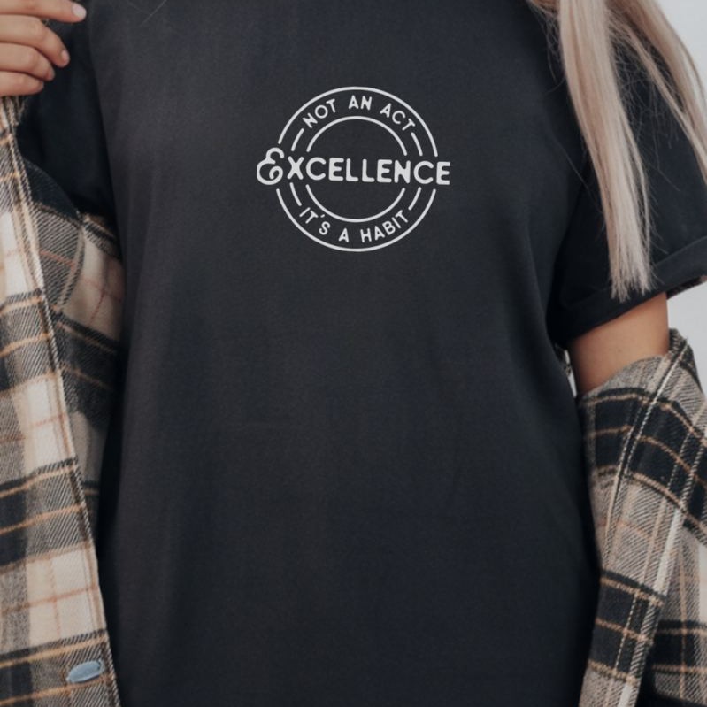 Unisex Oversize 24/1 Penye DTF Baskılı Tişört - DTF299