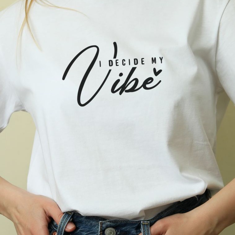 Unisex Oversize 24/1 Penye DTF Baskılı Tişört - DTF65
